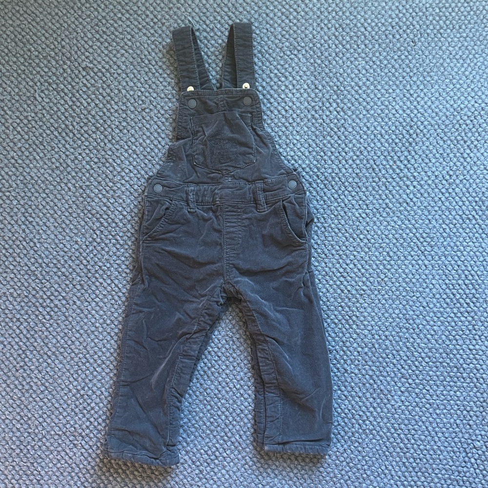Mayoral Navy Corduroy Kids Overalls